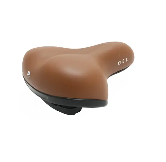 Selle Comfort Kwaliteitszadel - Fietszadel Bruin - Gel Memory