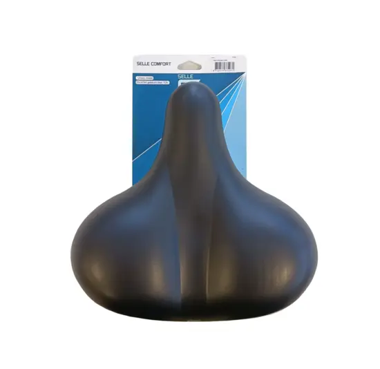 Selle Comfort Fietszadel Heavy Duty - Zwart