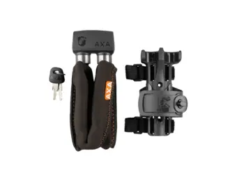 Axa Foldable 800 Vouwslot - 100 CM - Zwart