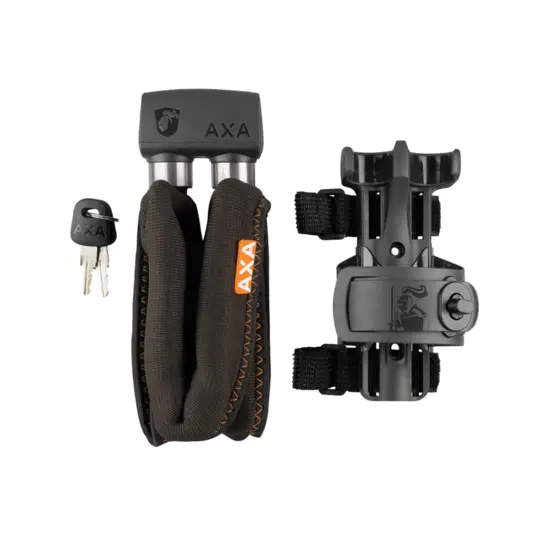 Axa Foldable 800 Vouwslot - 100 CM - Zwart
