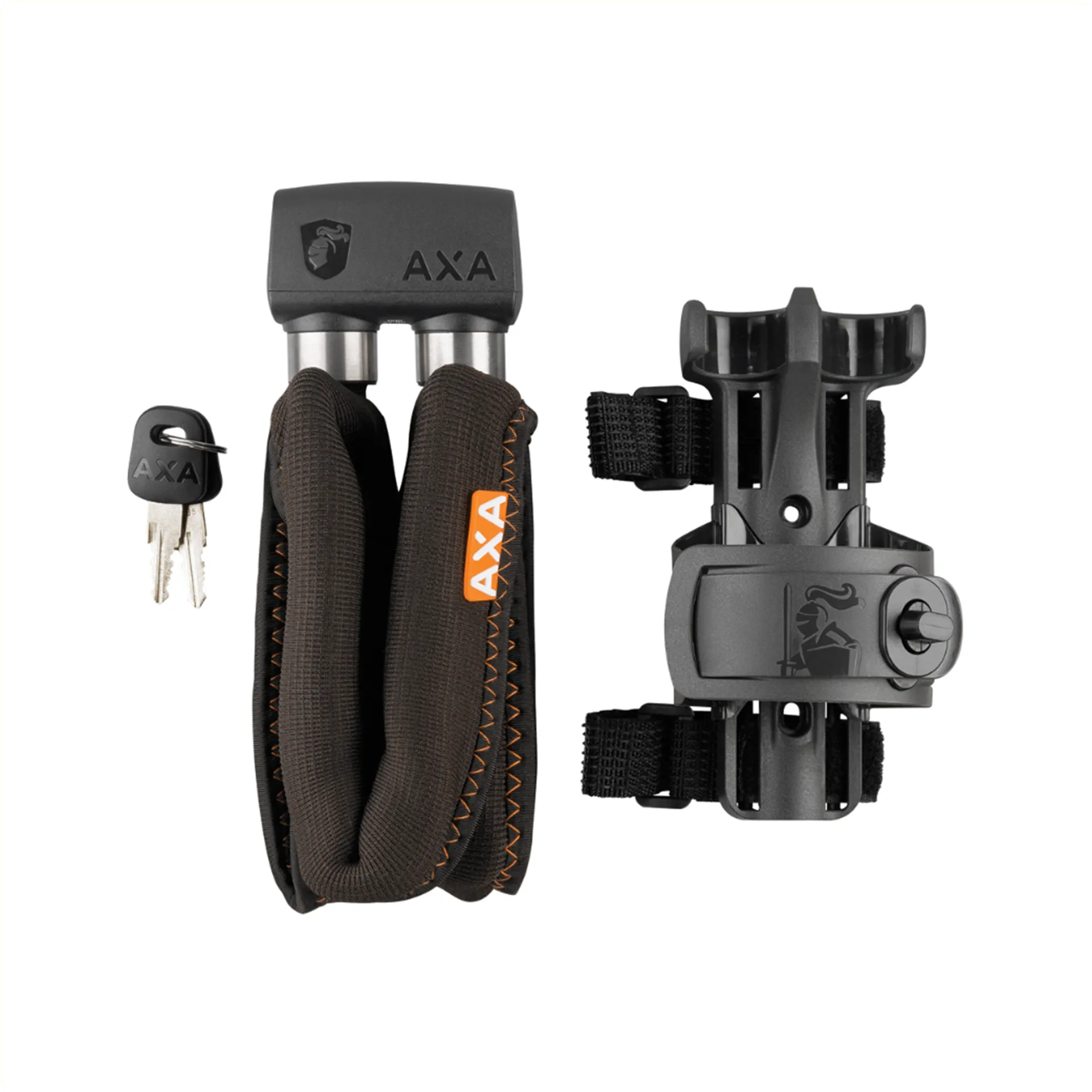 Axa Foldable 800 Vouwslot - 100 CM - Zwart
