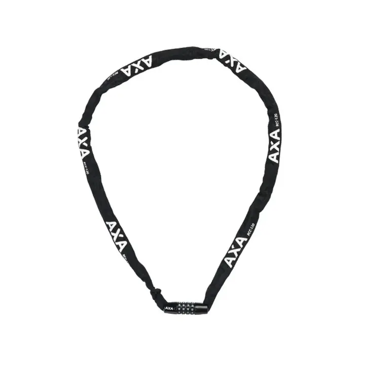 Axa Rigid RCC Kettingslot - Met Cijfercode - 120 CM - Zwart
