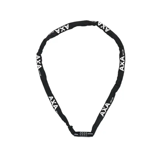 Axa Rigid RCC Kettingslot - Met Cijfercode - 120 CM - Zwart
