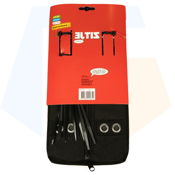 NietVerkeerd Bagagedragerkussen - Zwart