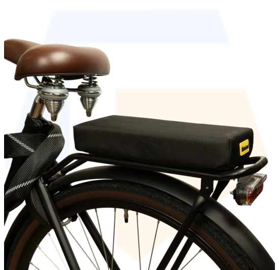 NietVerkeerd Bagagedragerkussen - Zwart