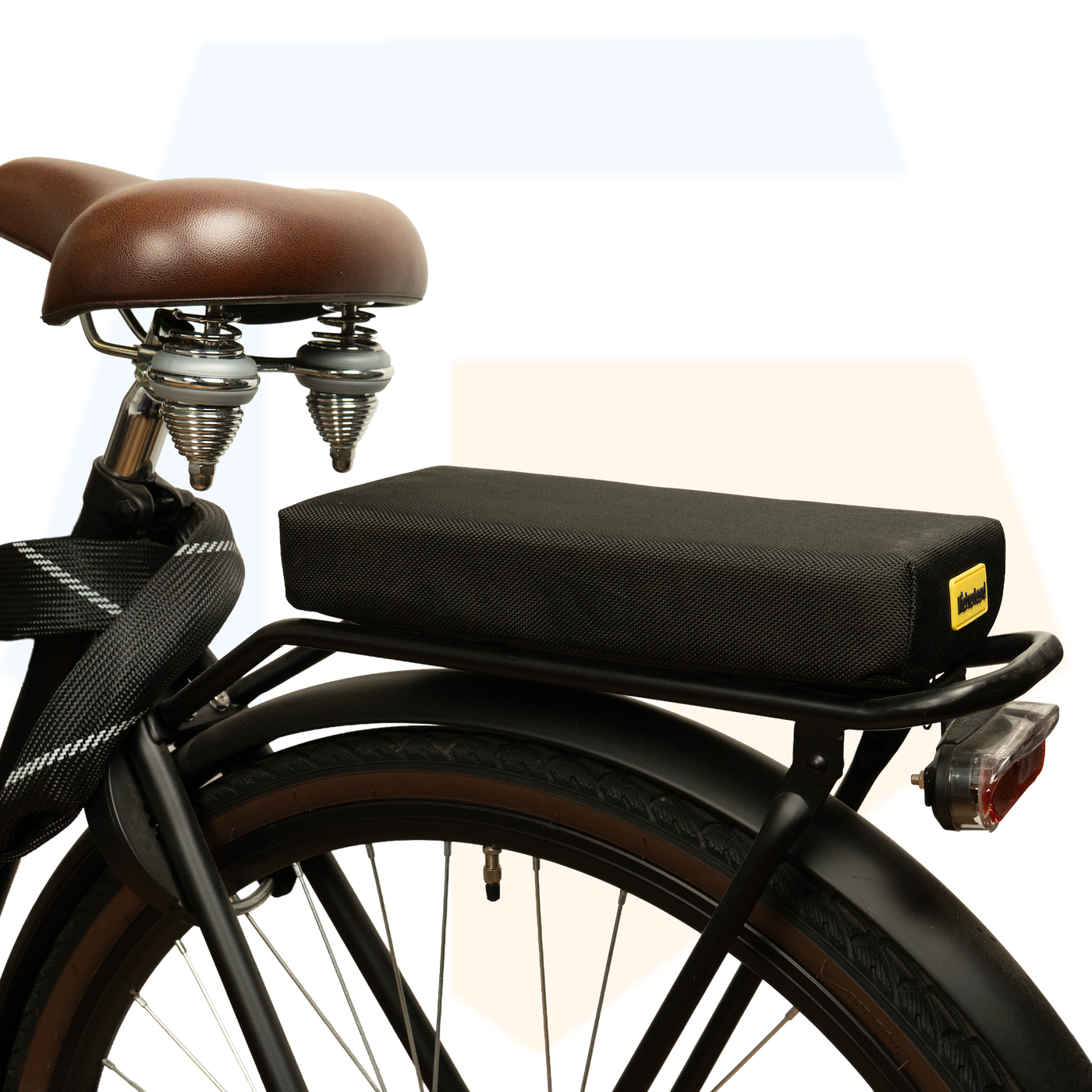 NietVerkeerd Bagagedragerkussen - Zwart