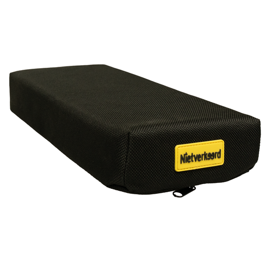 NietVerkeerd Bagagedragerkussen - Zwart