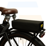 NietVerkeerd Bagagedragerkussen Dikke Pakkerd - Extra Dik - Zwart