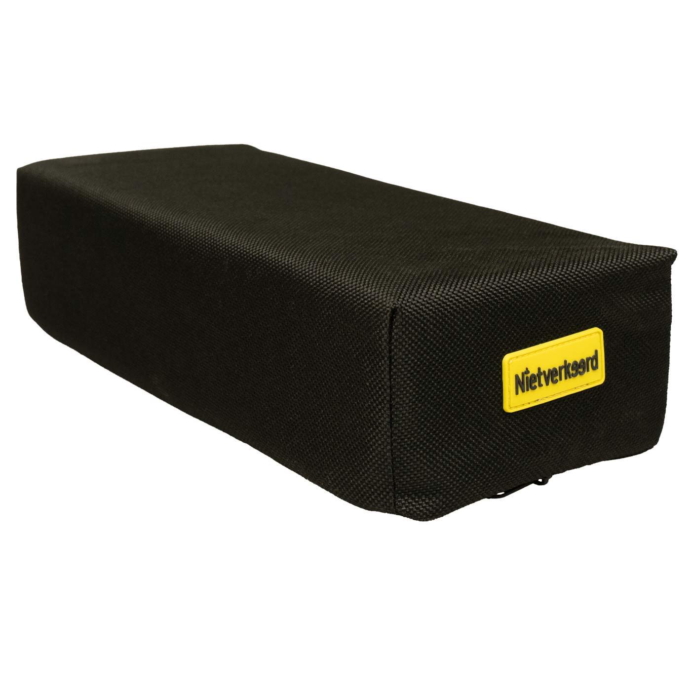 NietVerkeerd Bagagedragerkussen Dikke Pakkerd - Extra Dik - Zwart