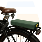 NietVerkeerd Bagagedragerkussen - Donkergroen