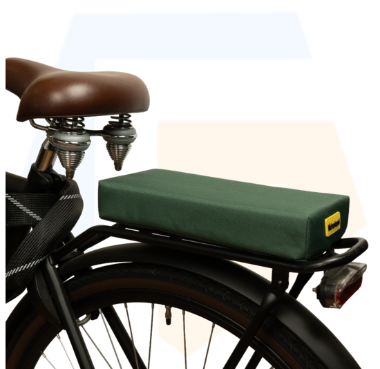 NietVerkeerd Bagagedragerkussen - Donkergroen