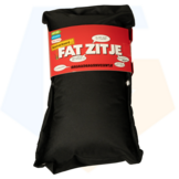 NietVerkeerd FAT Bagagedragerkussen - Zwart