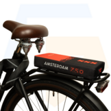 NietVerkeerd Bagagedragerkussen Amsterdam - Zwart