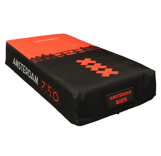 NietVerkeerd Bagagedragerkussen Amsterdam - Zwart