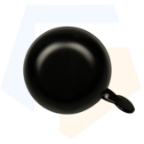 NietVerkeerd Fietsbel Ding-Dong - 80 MM - Zwart