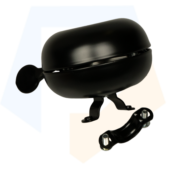 NietVerkeerd Fietsbel Ding-Dong - 80 MM - Zwart