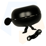 NietVerkeerd Fietsbel Ding-Dong - 80 MM - Zwart