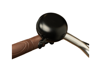 NietVerkeerd Fietsbel Ding-Dong - 80 MM - Zwart