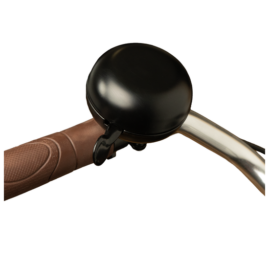 NietVerkeerd Fietsbel Ding-Dong - 80 MM - Zwart