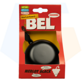 NietVerkeerd Fietsbel Ding-Dong - 80 MM - Zwart