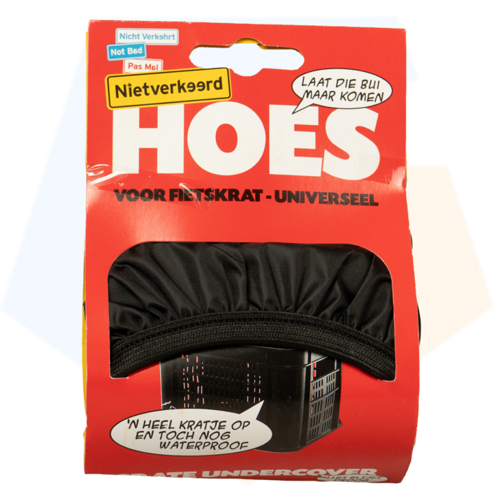 NietVerkeerd Universele Krathoes - Zwart - 42x33 CM