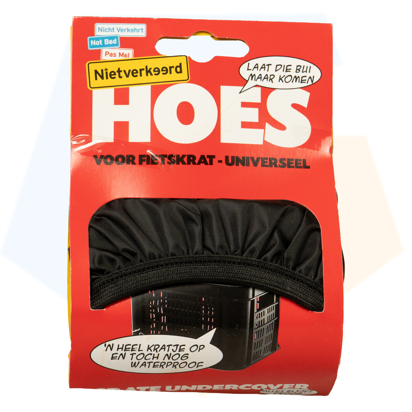 NietVerkeerd Universele Krathoes - Zwart - 42x33 CM