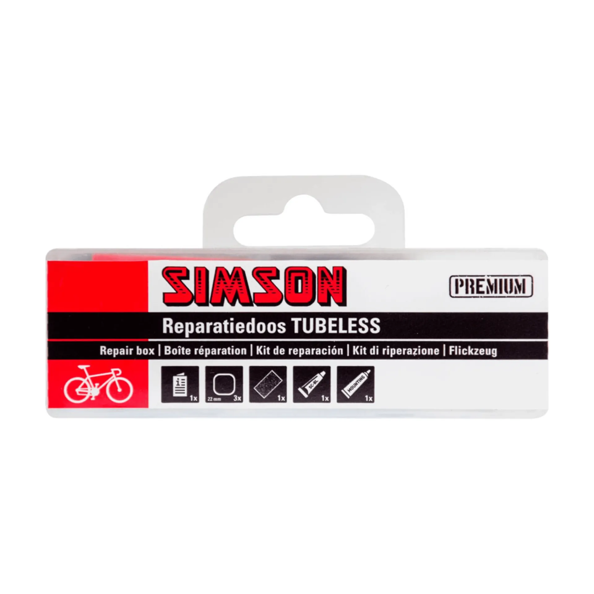 Simson Reparatiedoos - Tubeless