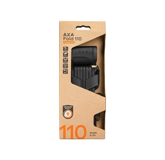 Axa Fold 110 Vouwslot - Airtag - 110 CM