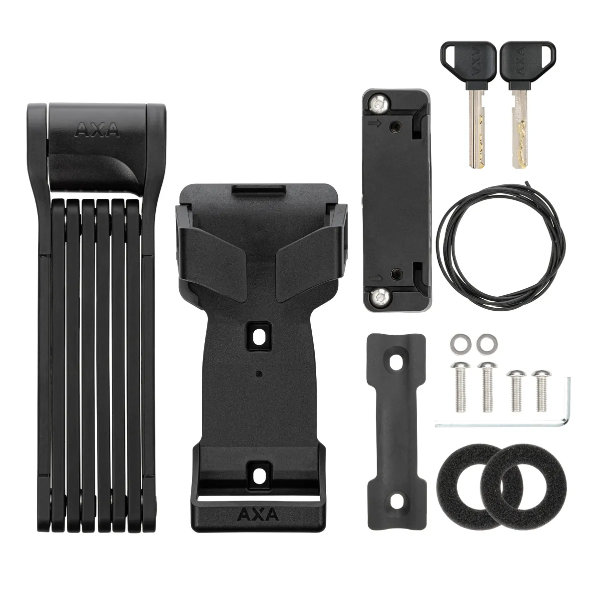 Axa Fold 130 Vouwslot - Airtag - 130 CM