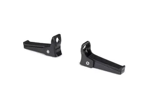 Bobike 1118 Voetsteunen - Opklapbaar - Montage op as -  Zwart