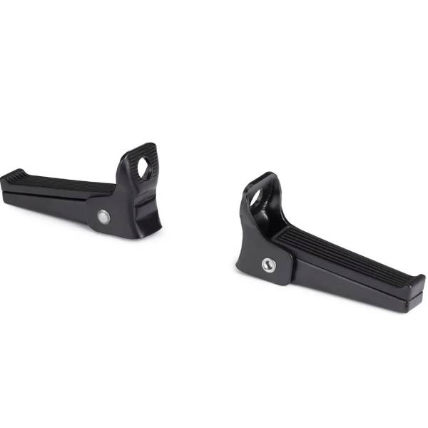 Bobike 1118 Voetsteunen - Opklapbaar - Montage op as -  Zwart