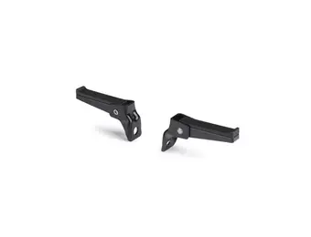 Bobike 1119 Voetsteunen - Opklapbaar - Montage op as -  Zwart