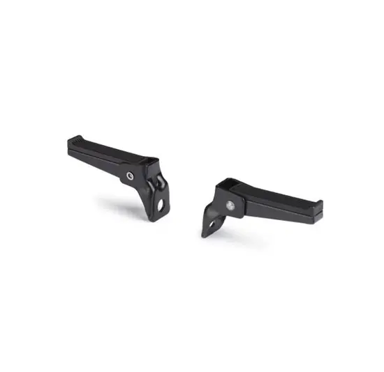 Bobike 1119 Voetsteunen - Opklapbaar - Montage op as -  Zwart