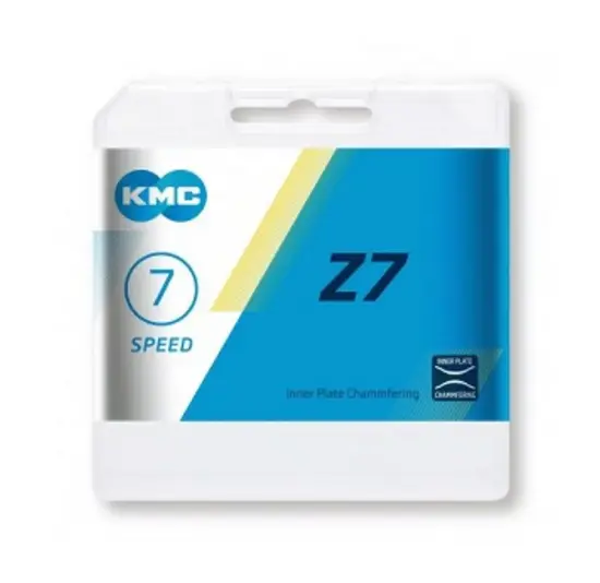 KMC Z7 Fietsketting  - 116 Schakels - Zilver / Bruin