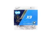 KMC X9 Fietsketting - MTB / Race - 9-Speed - Zilver