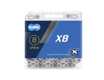 KMC X8 Fietsketting - 6/7/8-Speed - Zilver