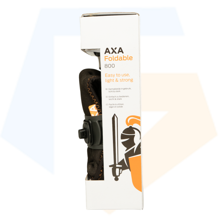 Axa Foldable 800 Vouwslot - 100 CM - Zwart