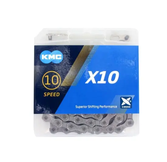 KMC X10 Fietsketting - 10-Speed - Zilver
