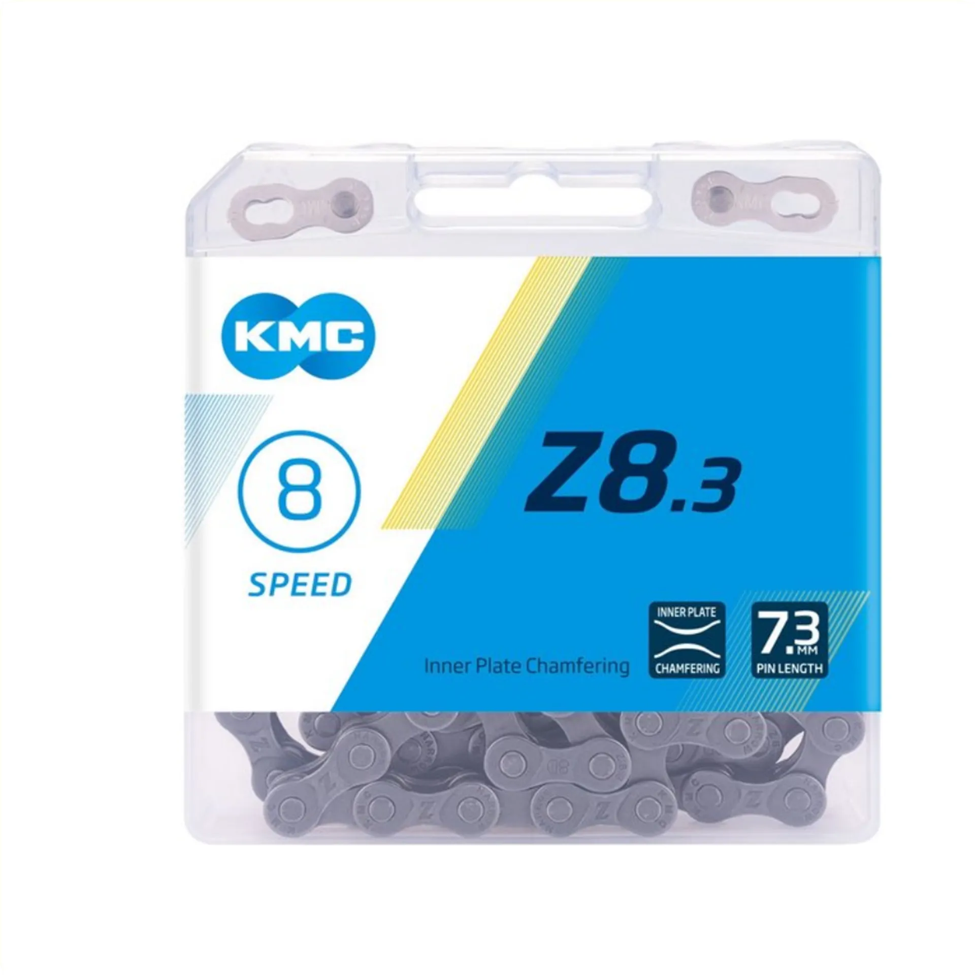 KMC Z8.3 Fietsketting - 8-Speed - Zilver