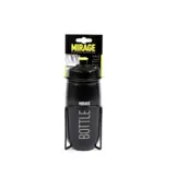 Mirage Bidon 600ml - Met houder - Zwart
