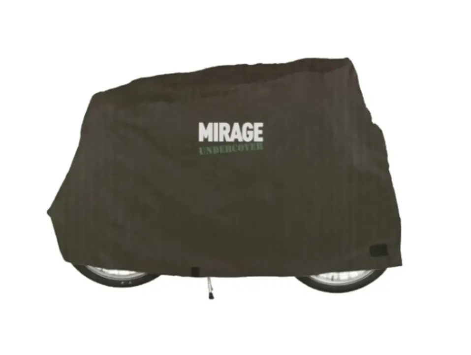 Mirage Undercover Fietshoes - Elastische Hoes 1 Fiets - Zwart