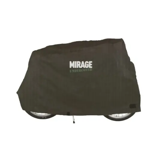 Mirage Undercover Fietshoes - Elastische Hoes 1 Fiets - Zwart