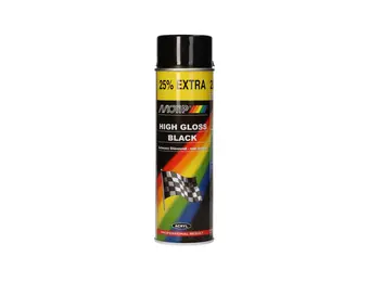 Motip Spuitlak - Zwart - 500ML
