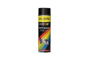 Motip Spuitlak - Mat Zwart - 500ML