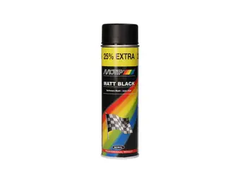 Motip Spuitlak - Mat Zwart - 500ML