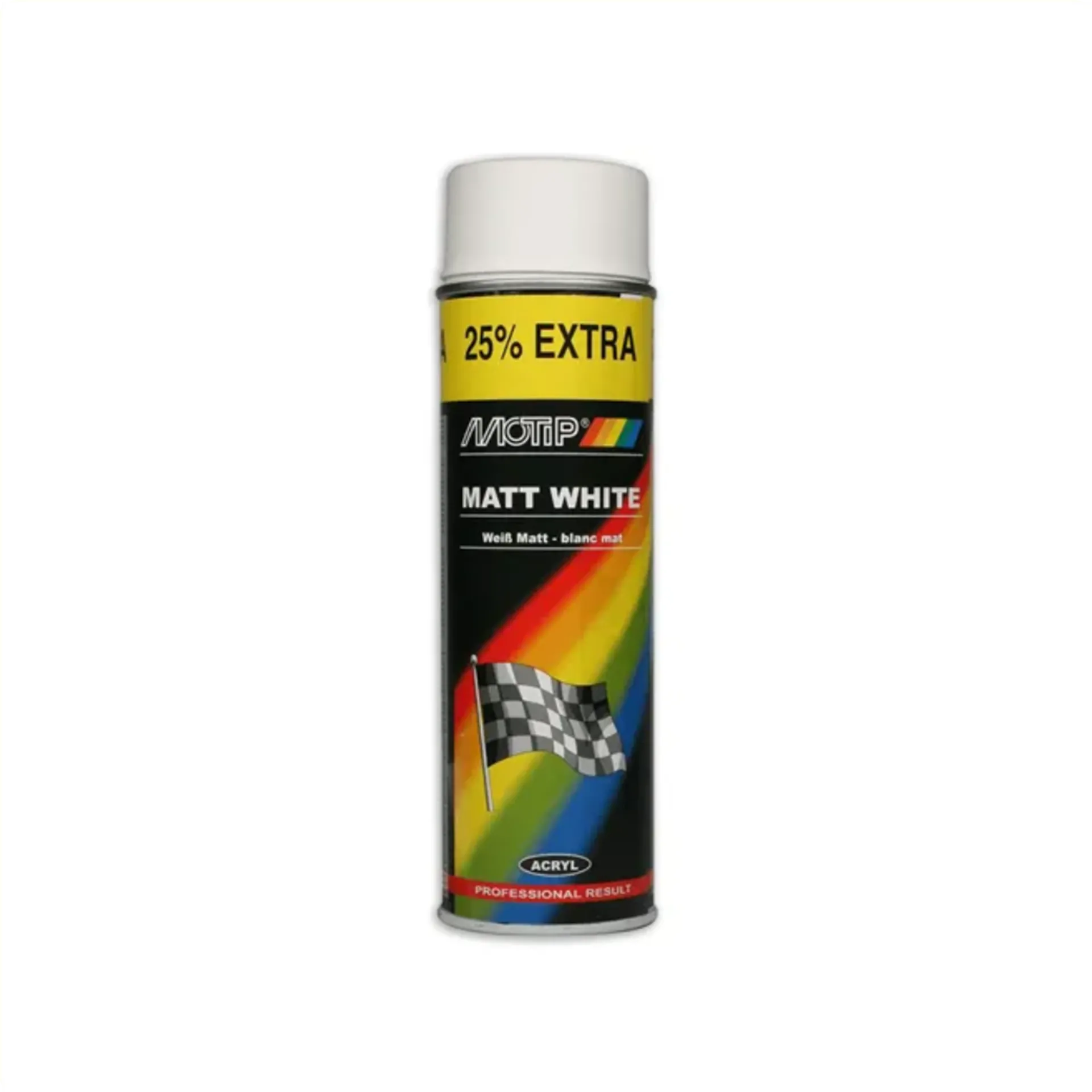 Motip Spuitlak - Mat Wit - 500ML
