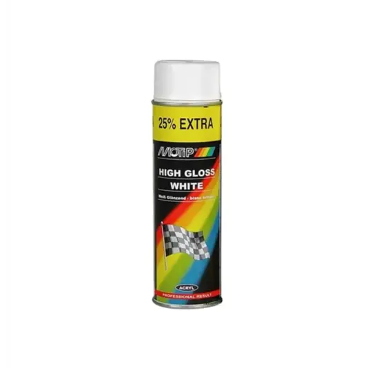 Motip Spuitlak - Wit Hoogglans - 500ML