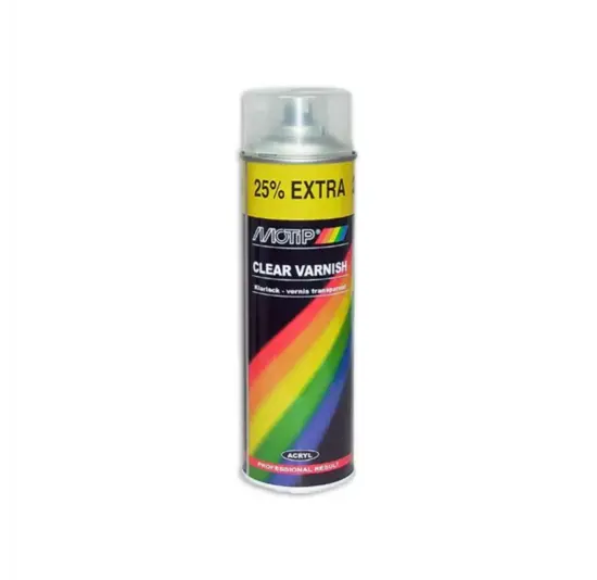 Motip Spuitlak - Blanke Lak Mat  - 500ML