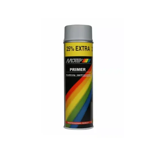 Motip Primer Grijs - Spuitbus - 500ML