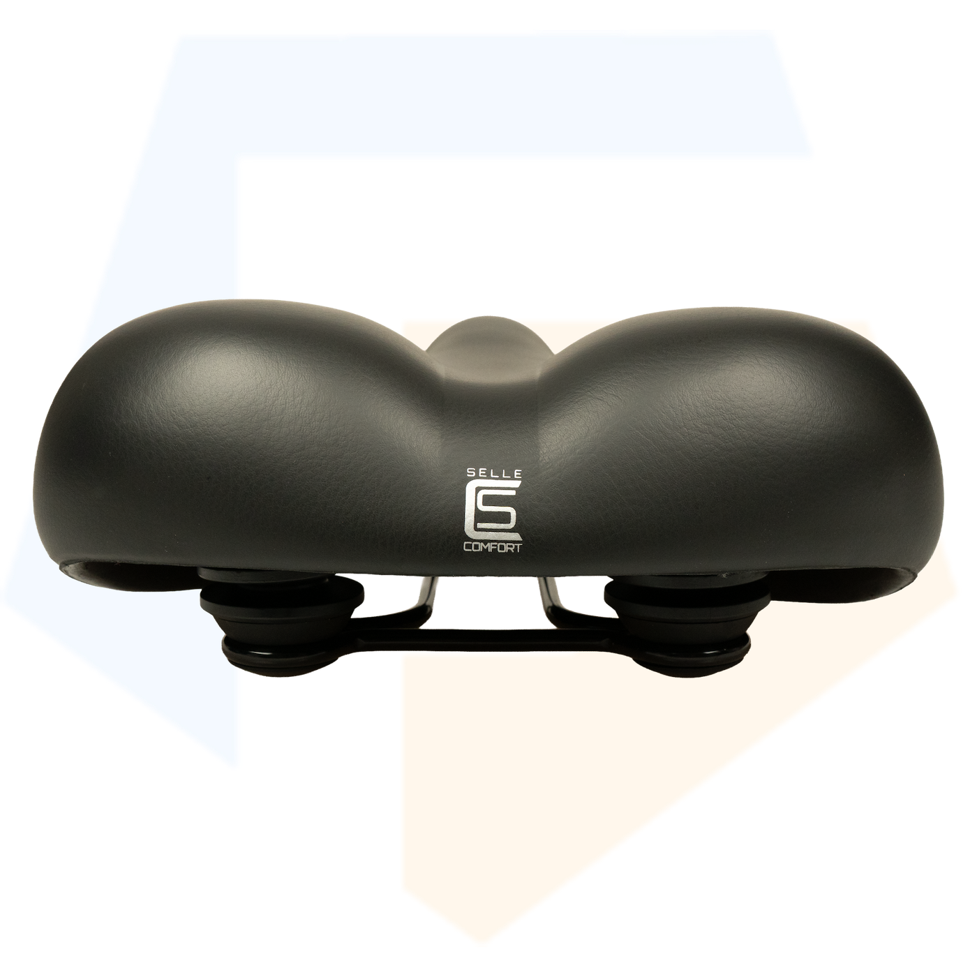 Selle Comfort Fietszadel Heavy Duty - Zwart